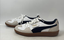 Load image into Gallery viewer, Puma Mens Palermo 396464-01 White Tan Black Leather Sneakers Shoes Size 12