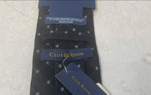Load image into Gallery viewer, Club Room Mens Black Geometric Print Adjustable Long Designer Tie With Tags