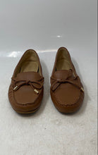 Load image into Gallery viewer, Michael Kors Womens Sutton Brown Leather Bow Slip-On Loafer Flats Size 7.5