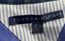 Load image into Gallery viewer, Tommy Hilfiger Mens Navy Blue Long Sleeve Regular Fit Dress Shirt Size L