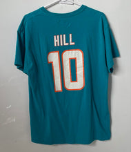 Load image into Gallery viewer, NFL Mens Green Miami Dolphins Tyreek Hill #10 Football Sports Jersey Size L/G