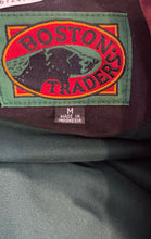 Load image into Gallery viewer, Boston Traders Mens Black Long Sleeve Collared Full-Zip Puffer Coat Size Medium