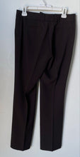 Load image into Gallery viewer, Anne Klein Womens Brown Pockets Flat Front Wide-Leg Trouser Pants Size 2P