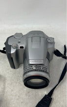 Load image into Gallery viewer, Olympus Optical Co Silver Wide Zoom 35mm All-In-One SLR Film Camera Untested