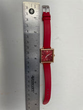 Load image into Gallery viewer, Women's Rose Gold Watch With Red Dial Analog Dress Style (NCL0
