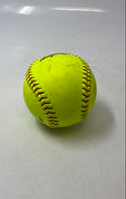 Load image into Gallery viewer, Rawlings Dream Seam Fast Pitch Yellow Red Stitching Pro Softball