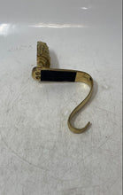Load image into Gallery viewer, Santa Claus Design Gold-Tone Brass Features A Full Length Hanger Hook