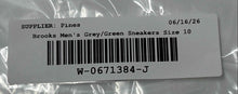 Load image into Gallery viewer, Brooks Womens Glycerin 20 1203691B061 Gray Green Lace-Up Sneakers Shoes Size 10B