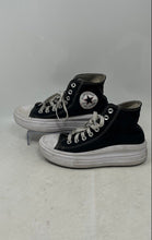 Load image into Gallery viewer, Converse Womens CT All Star High Move 568497C Black White Sneaker Shoes Size 6.5