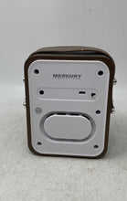 Load image into Gallery viewer, Merkury Innovations Model MI-SPB82 Brown Portable Bluetooth Speaker No Tested