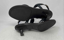Load image into Gallery viewer, Vionic Womens Angelica Black Leather Buckle Ankle Strap Heels Size 7.5M