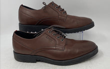Load image into Gallery viewer, DKNY Mens Jason Brown Leather Lace-Up Low Top Oxford Dress Shoes Size 10.5 M