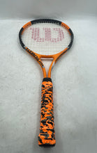 Load image into Gallery viewer, Wilson Titanium Orange Black Comfort Grip Sports Equipment Tennis Racket