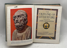 Load image into Gallery viewer, Lot Of 2 Pcs The Outline Of Literature English Hardcover Book Vol I- Vol ll