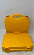 Load image into Gallery viewer, Set Of 2 Pieces Lego Yellow Red Top Handle Storage Case Containers
