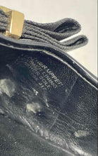 Load image into Gallery viewer, Authentic Tory Burch Womens Black Leather Ballet Flats Size 11 M Damaged
