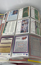 Load image into Gallery viewer, Lot Of Assorted MLB Baseball Sports Trading Cards In Red Collector's Card Album