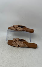 Load image into Gallery viewer, Marc Fisher Womens Lasket Brown Slip-On Woven Slide Sandals Size 8.5 M