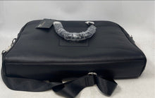 Load image into Gallery viewer, Ashbury By Spector & Co Womens Black Adjustable Strap Messenger Bag With Tag