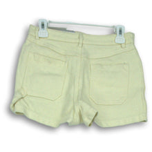 Load image into Gallery viewer, Forever 21 Womens Beige Flat Front Slash Pockets Hot Pants Shorts Size M