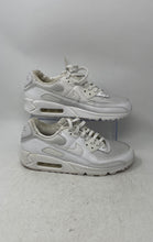 Load image into Gallery viewer, Nike Womens Air Max 90 Premium DH0569-100 White Lace-Up Sneaker Shoes Size 9