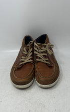 Load image into Gallery viewer, Bullboxer Mens Brown Leather Mid Top Lace-Up Sneaker Shoes Size 8