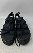 Load image into Gallery viewer, Dr. Martens Womens Nartilla Black Leather Lace-Up Gladiator Sandals Size 10