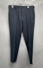 Load image into Gallery viewer, Van Heusen Mens Blue Flat Front Slim Fit Traveler Dress Pants Size 32x29