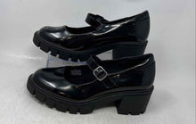 Load image into Gallery viewer, Old Navy Womens Black Leather Chunky Heel Platform Mary Jane Shoes Size 9