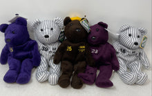 Load image into Gallery viewer, Lot Of 5 Pcs 1998 Salvino's Bamm Beano's Mixed Variety Plush Bear Toys With Tags