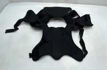 Load image into Gallery viewer, Vic Pro 450 Black Orange Ice Hockey Shoulder Pads Chest Protector Guard XL