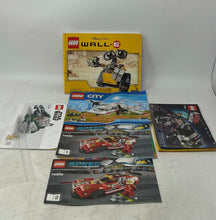 Load image into Gallery viewer, Lot Of 7 Pcs Assorted Lego Large Print Mixed Variety Instruction Manuals Age 3+