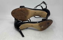Load image into Gallery viewer, Michael Kors Womens Ava Black Open Toe Stiletto Strappy Heels Size 8M