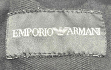 Load image into Gallery viewer, Authentic Emporio Armani Mens Blue Wool Straight Leg Dress Pants Size 52