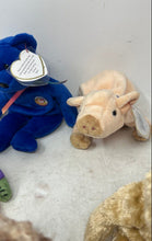 Load image into Gallery viewer, Set Of 5 Pieces Ty Beanie Baby Collectible Mixed Stuffed Animals Plush Toys
