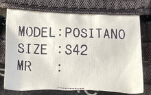 Load image into Gallery viewer, Alfani Mens Positano Dark Brown Leather Three-Button Blazer Jacket Size S42