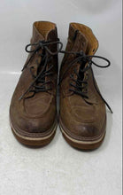 Load image into Gallery viewer, Crown Vintage Mens Davie Brown Leather Lace-Up Ankle Boots Size 12 M