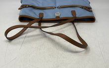 Load image into Gallery viewer, Michael Kors Womens Kempton Light Blue Inner Pocket Double Handle Tote Purse
