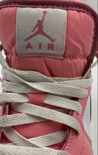 Load image into Gallery viewer, Nike Kids Air Jordan 1 Mid DQ8423-616 Pink Lace-Up Basketball Shoes Size 5.5Y
