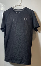 Load image into Gallery viewer, Under Armour Mens Black Crew Neck Short Sleeve Pullover T-Shirt Size Small