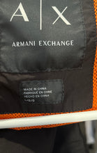 Load image into Gallery viewer, Armani Exchange Mens Black Long Sleeve Notch Lapel Utility Pocket Jacket Size L