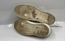 Load image into Gallery viewer, Authentic Tory Burch Womens Clover Court Silver-Tone Sneakers Shoes Size 6.5 M
