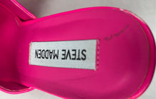Load image into Gallery viewer, Steve Madden Womens Jungle Pink Open Toe Slip-On Platform Heels Size 8M