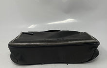 Load image into Gallery viewer, Versace Parfums Womens Black Top Handle Zipper Cosmetic Makeup Handbag