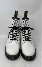Load image into Gallery viewer, Dr. Martens Unisex Zavala White Lace-Up Ankle Combat Boots Size M 7 W 8
