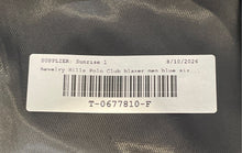 Load image into Gallery viewer, Beverly Hills Polo Club Mens Blue Long Sleeve Two-Button Blazer Size 44R