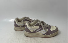 Load image into Gallery viewer, Reebok Kids Classic Purple Beige White Low Top Lace-Up Sneaker Shoes Size 2K