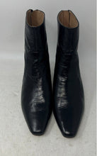 Load image into Gallery viewer, Madewell Womens The Dimes Black Leather Kitten Heel Ankle Booties Size 7