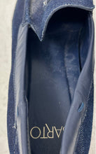 Load image into Gallery viewer, Franco Sarto Womens Tremont Navy Blue Denim Tassel Loafer Shoes Size 10 M