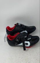 Load image into Gallery viewer, Peloton Womens Black Leather Low Top Adjustable Strap Cycling Shoes Size EUR 36